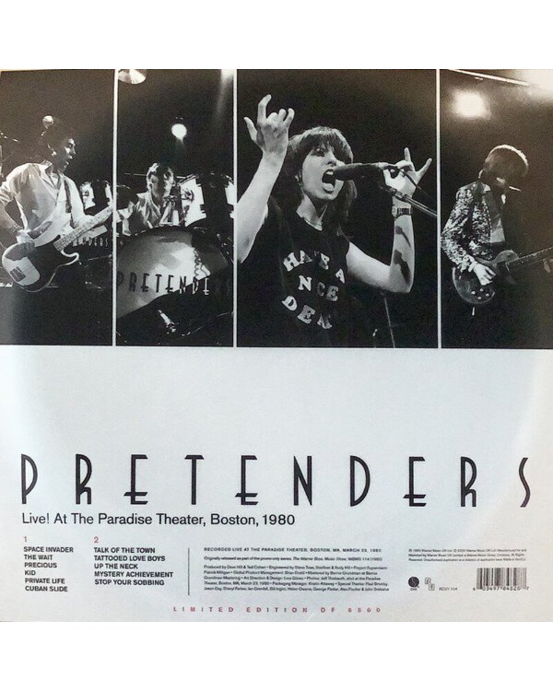 PRETENDERS: 1980 1LP RSD 2020 — Vinilas viršelis