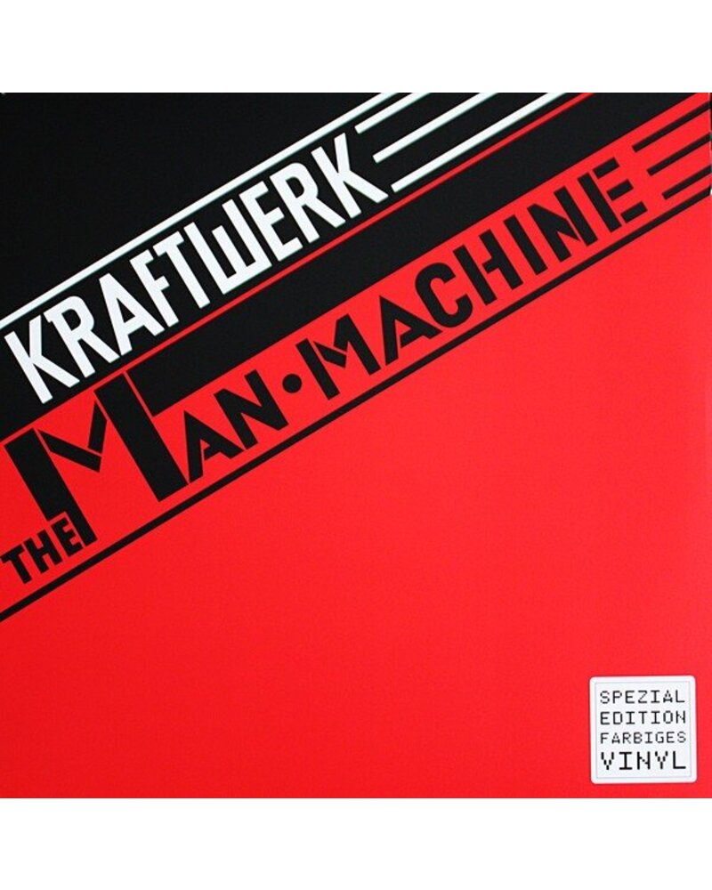 Kraftwerk — The Man-Machine-COLOURED LP ENGLISH — viršelis