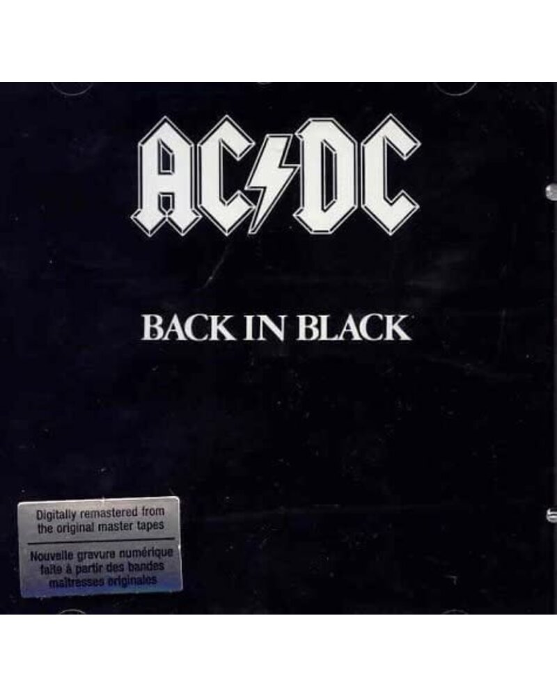 AC/DC — BACK IN BLACK CD dgp — viršelis
