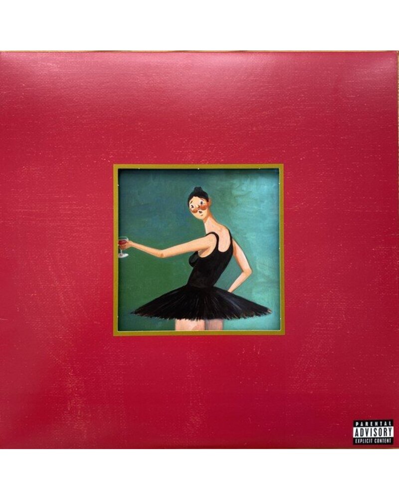West Kanye — My Beautiful Dark Twisted Fantasy 3LP — viršelis