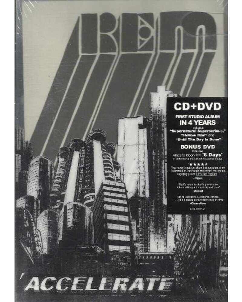 R.E.M. – Accelerate (DVD) — viršelis