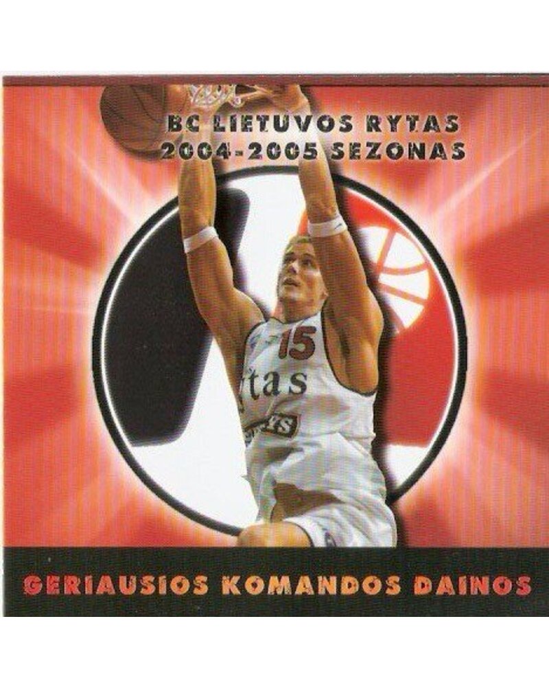Rinkinys – BC Lietuvos Rytas 2004-2005 (CD) — viršelis