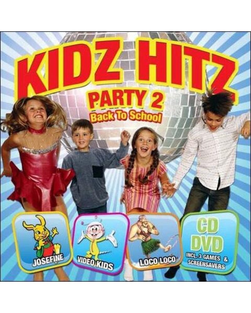 Various – Kidz Hitz Party (DVD) — viršelis
