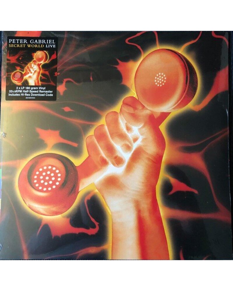 GABRIEL PETER — SECRET WORLD LIVE 2LP — viršelis