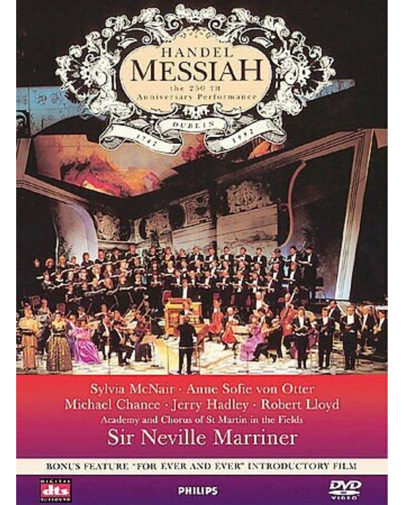 HANDEL: MESSIAH DVD — DVD viršelis