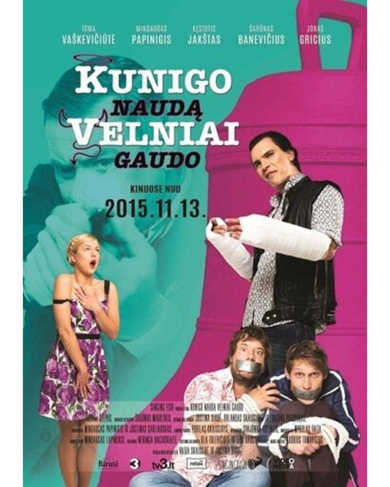 Filmas – Kunigo Nauda Velniai Gaudo (DVD) — viršelis