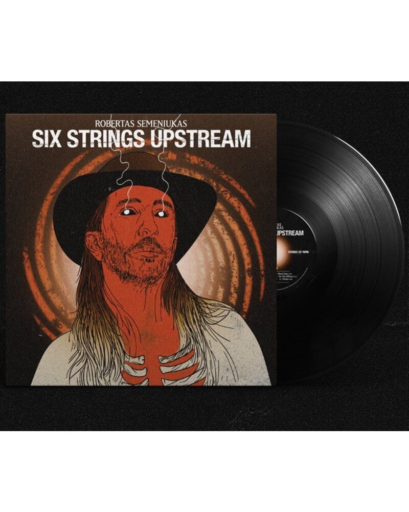 Robertas Semeniukas – Six Strings Upstream (LP) — viršelis