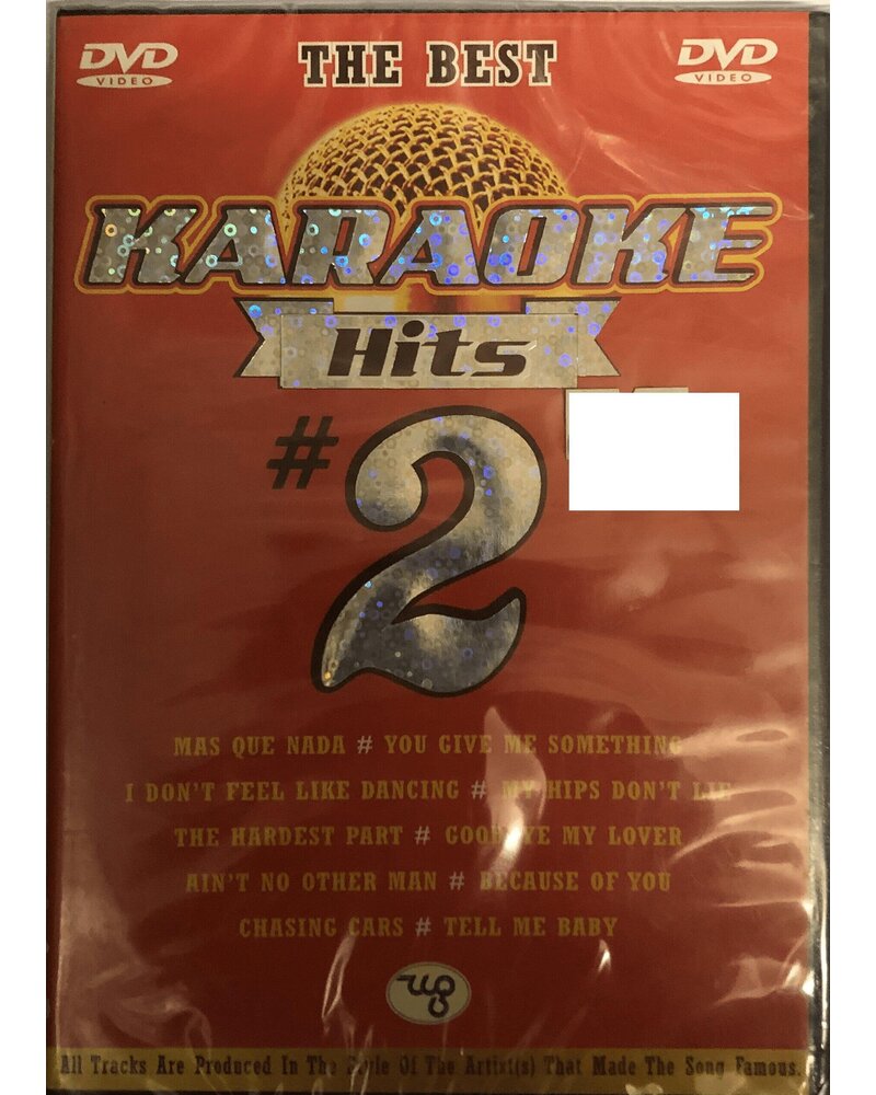 The Best Karaoke Hits Vol. 2 (DVD) — viršelis