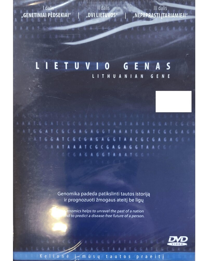 Filmas – Lietuvio Genas (DVD) — viršelis