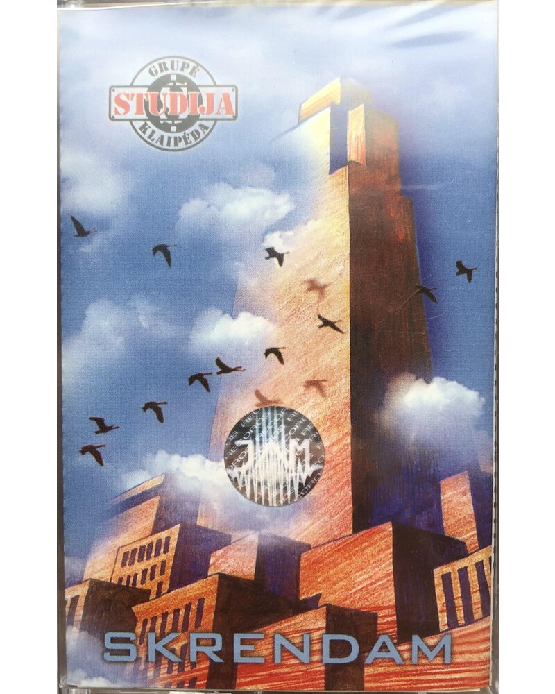 Studija – Skrendam (Kasetė) — viršelis