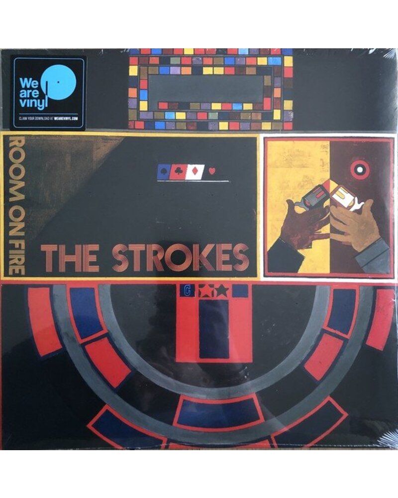 STROKES — ROOM ON FIRE 1LP — viršelis