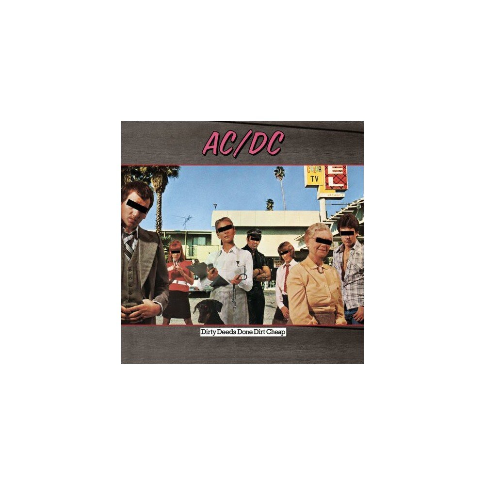 AC/DC – Dirty Deeds Done Dirt Cheap (LP) — viršelis