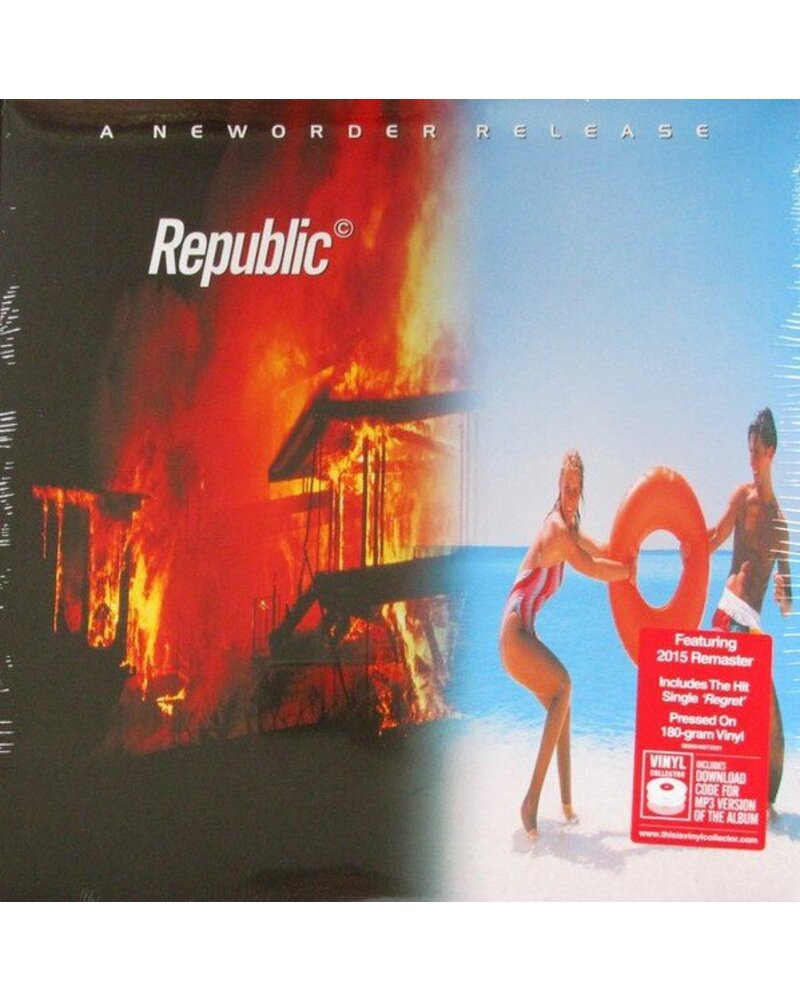 New Order – Republic (vinilo plokštelė) — viršelis