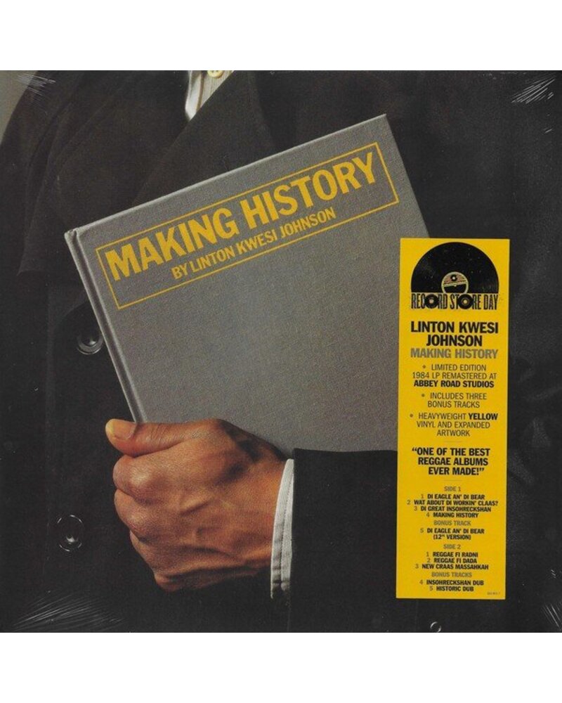 Linton Kwesi Johnson: Making History-COLOURED LP RSD 2021 — LP viršelis
