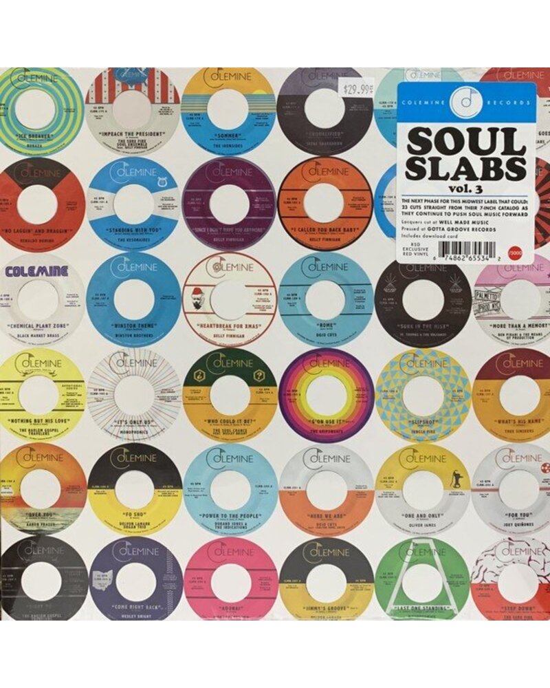 Various: Soul Slabs Vol. 3 2LP RSD 2021 — Vinilas viršelis