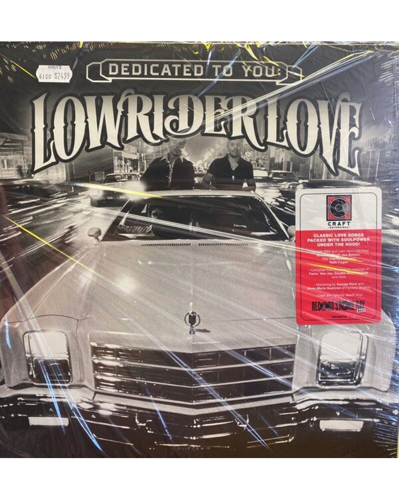 Various Artists: Dedicated to You: Lowrider Love-COLOURED LP RSD 2021 — LP viršelis