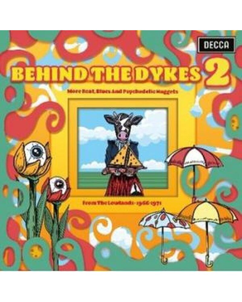 VARIOUS: BEHIND THE DYKES 2 - MORE BEATS, BLUES AND PSYCHEDELIC NUGGETS FROM THE LOWLANDS 1966 - 1971 2LP - RSD 2021 — LP viršelis