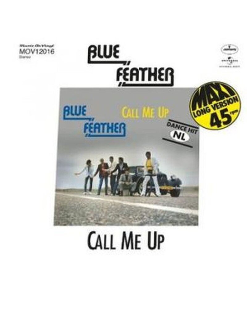 Blue Feather – Call Me Up / Let's Funk Tonight 12in (LP) — viršelis