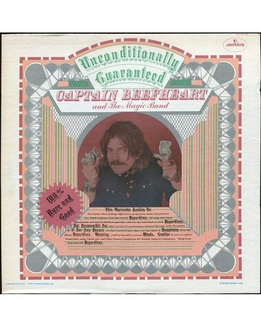 Captain Beefheart & The Magic Band: Unconditionally Guaranteed LP RSD 2021