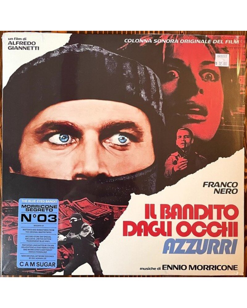Ennio Morricone – Il Bandito Dagli Occhi Azzurri (LP) — viršelis