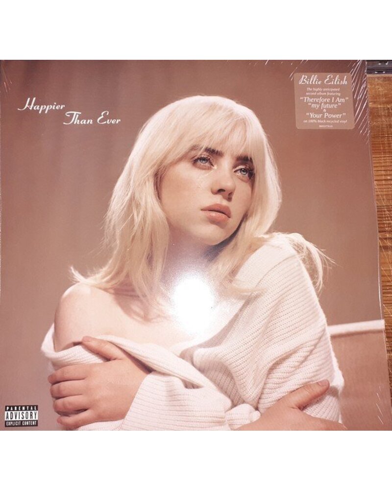 Billie Eilish – Happier Than Ever (2LP) — viršelis