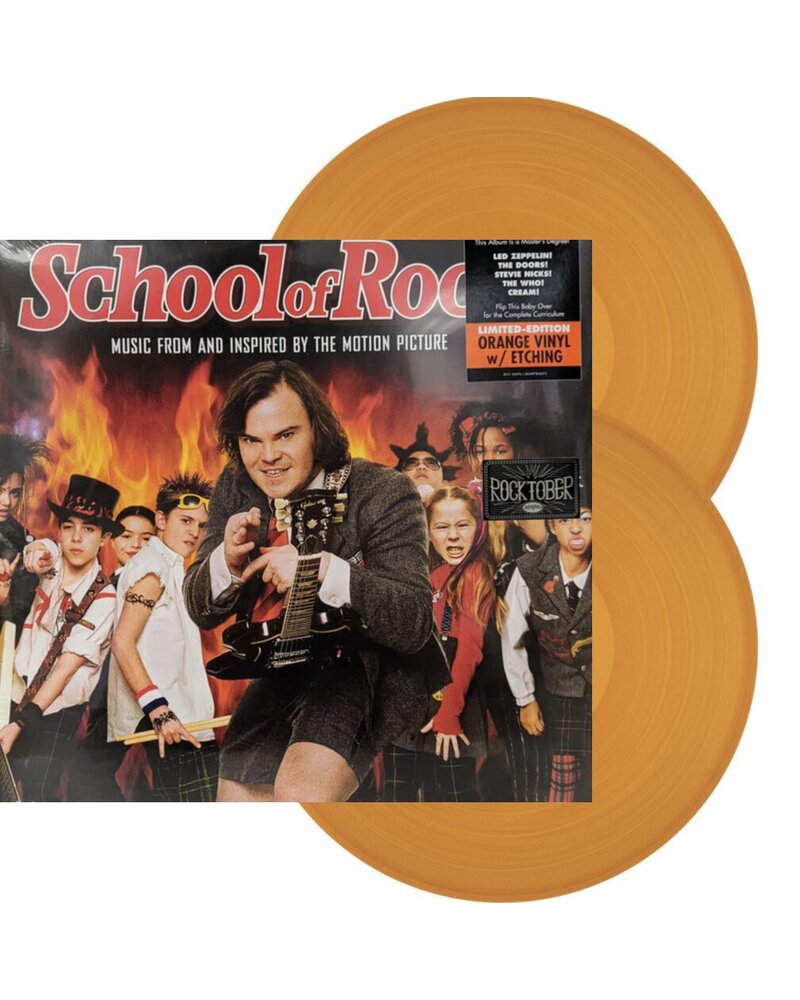 School Of Rock: School Of Rock (Music From And Inspired By The Motion Picture)-COLOURED 2LP — Vinilas viršelis