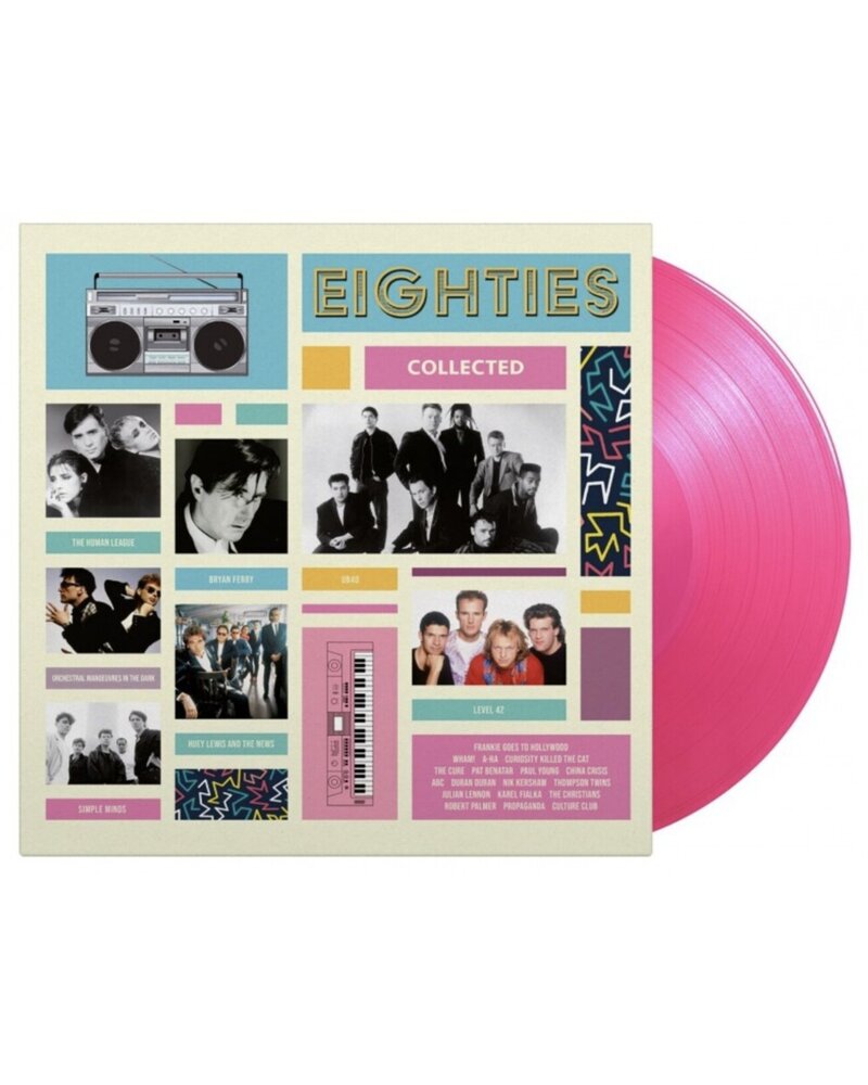 VARIOUS: EIGHTIES COLLECTED -COLOURED- 2LP — LP viršelis