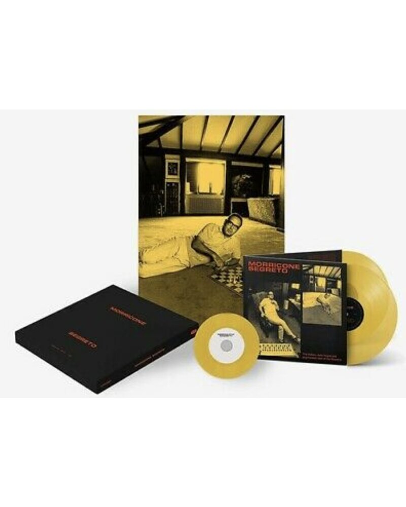 MORRICONE ENNIO: MORRICONE SEGRETO 3LP — Vinilas viršelis
