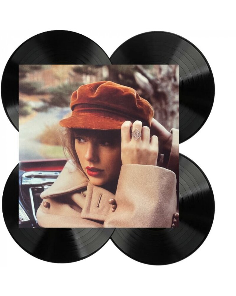 SWIFT TAYLOR: RED (TAYLOR'S VERSION) 4LP — Vinilas viršelis