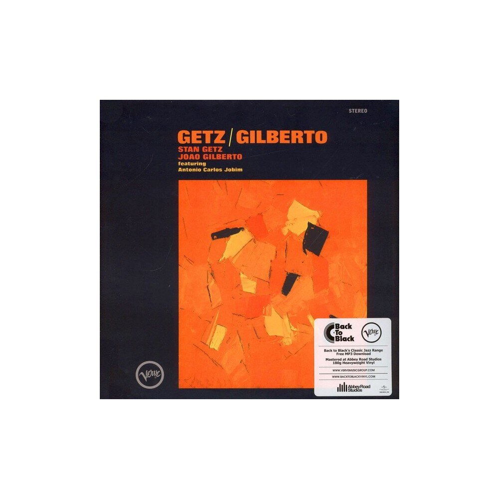 GETZ STAN/JOAO GILBERTO: GETZ/GILBERTO LP — Vinilas viršelis