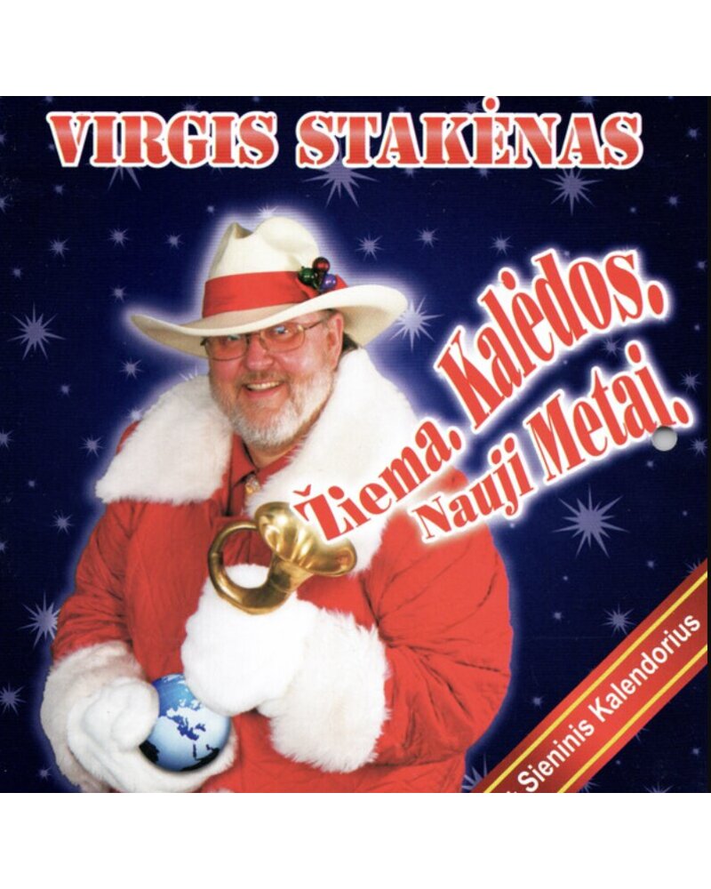 Virgis Stakėnas – Žiema. Kalėdos. Nauji Metai (CD) — viršelis