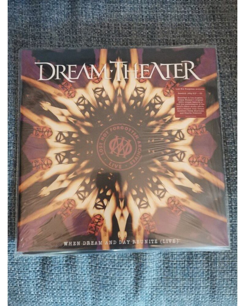 Dream Theater – When Dream And Day Reunite (2 LP) — viršelis