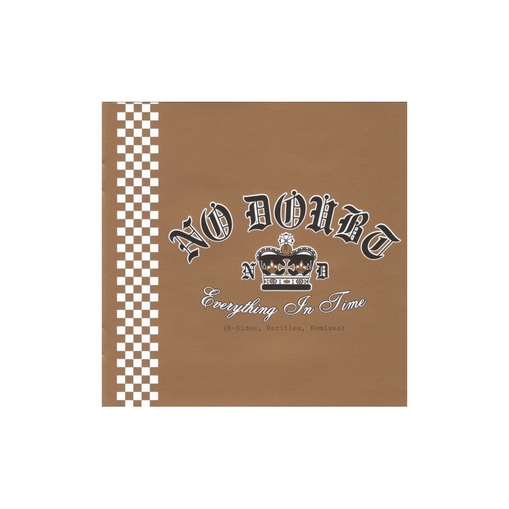No Doubt – Everything In Time (CD) — viršelis