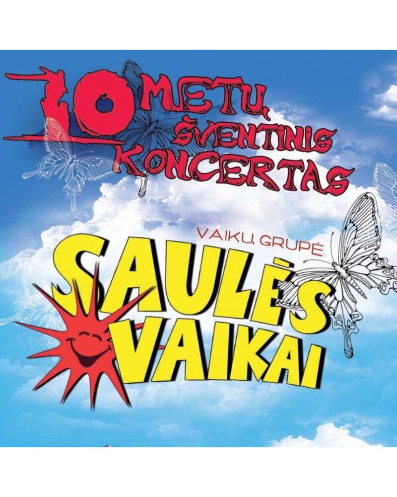 Saulės Vaikai – 10 Metų Koncertas 1D (DVD) — viršelis
