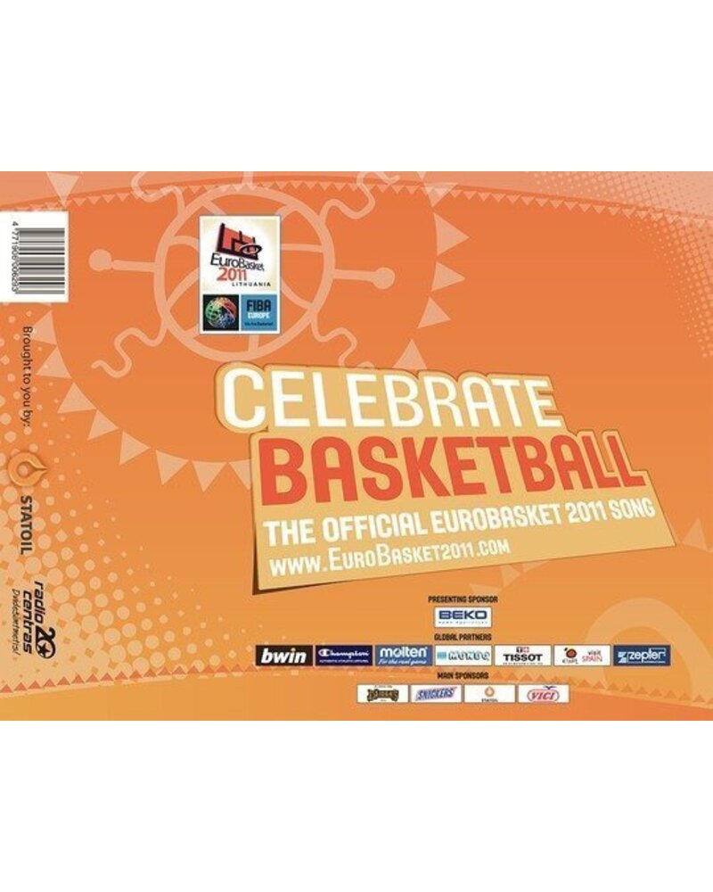 Rinkinys – Celebrate Basketball (CD) — viršelis