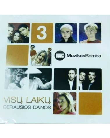 RINKINYS: VISŲ LAIKŲ GERIAUSIOS DAINOS 3 CD