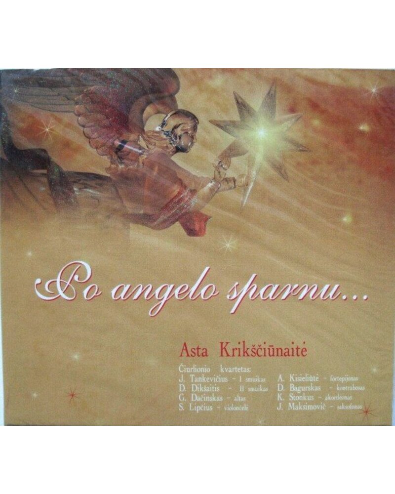 Asta Krikščiūnaitė – Kalėdinės Giesmės (CD) — viršelis