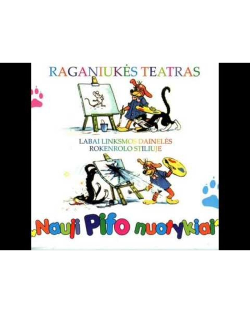 Raganiukės Teatras – Nauji Pifo Nuotykiai (CD) — viršelis