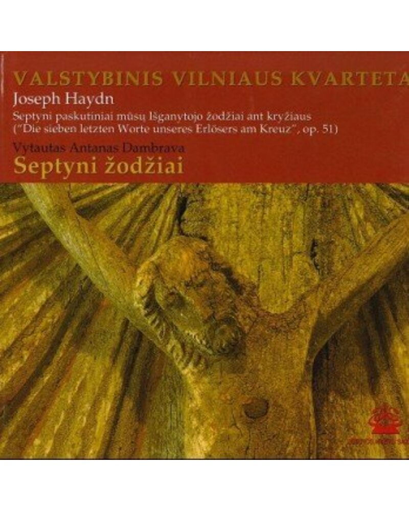 Vilniaus Kvartetas – Septyni Žodžiai (CD) — viršelis
