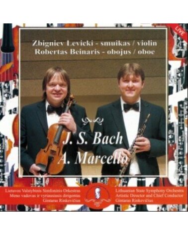 LEVICKI Z./BEINARIS R./GIKNIUS V.: BACH J.S./ MARCELLO A. CD