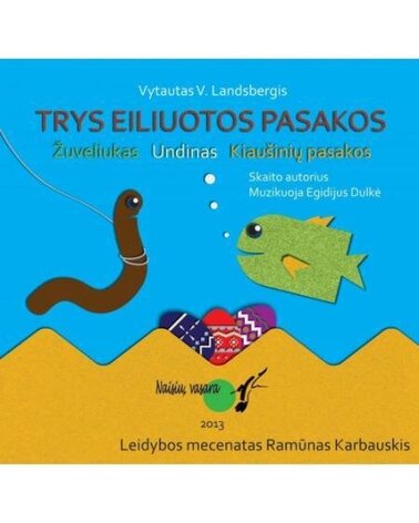 LANDSBERGIS VYTAUTAS V.: TRYS EILIUOTOS PASAKOS CD dgp