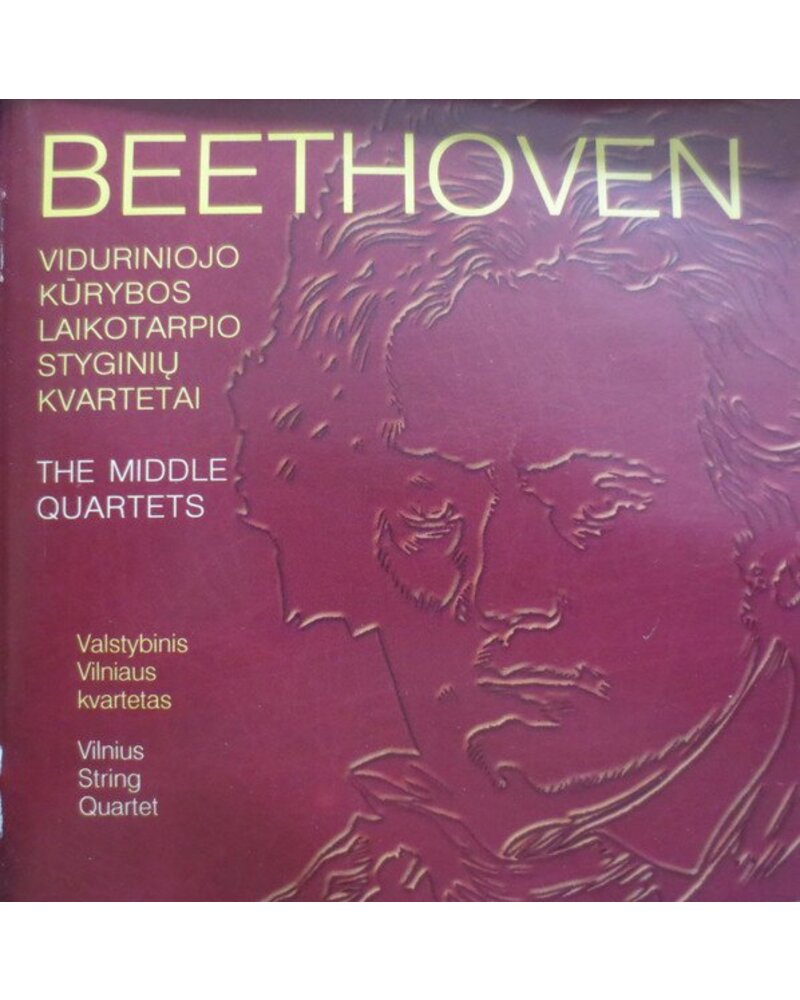 Vilniaus Kvartetas – Beethoven Kvartetai (3 CD) — viršelis