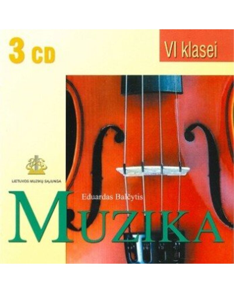 Elementarioji Muzika – VI Klasei (3 CD) — viršelis