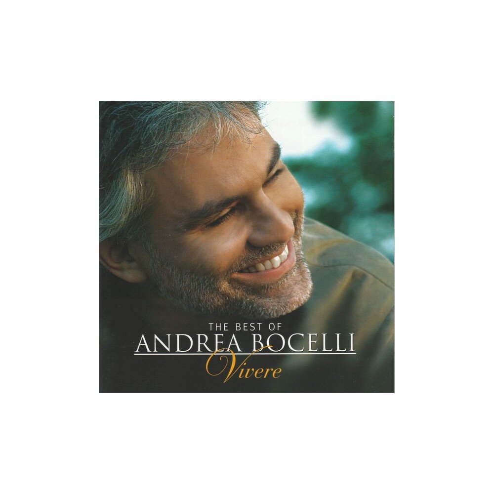 Andrea Bocelli – Vivere: Greatest Hits (CD) — viršelis