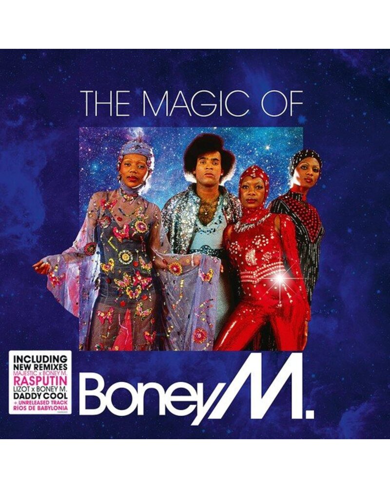 Boney M. – The Magic Of Boney M. (spalvota 2 LP) — viršelis
