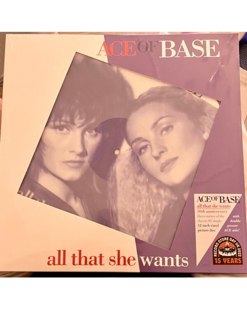 Ace of Base – All That She Wants 12in (LP) — viršelis