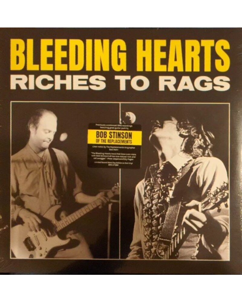 Bleeding Hearts – Riches To Rags Coloured (LP) — viršelis