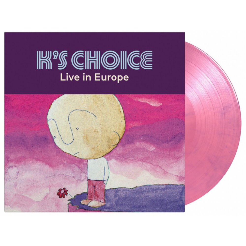 K's Choice – Live In Europe Coloured (LP) — viršelis