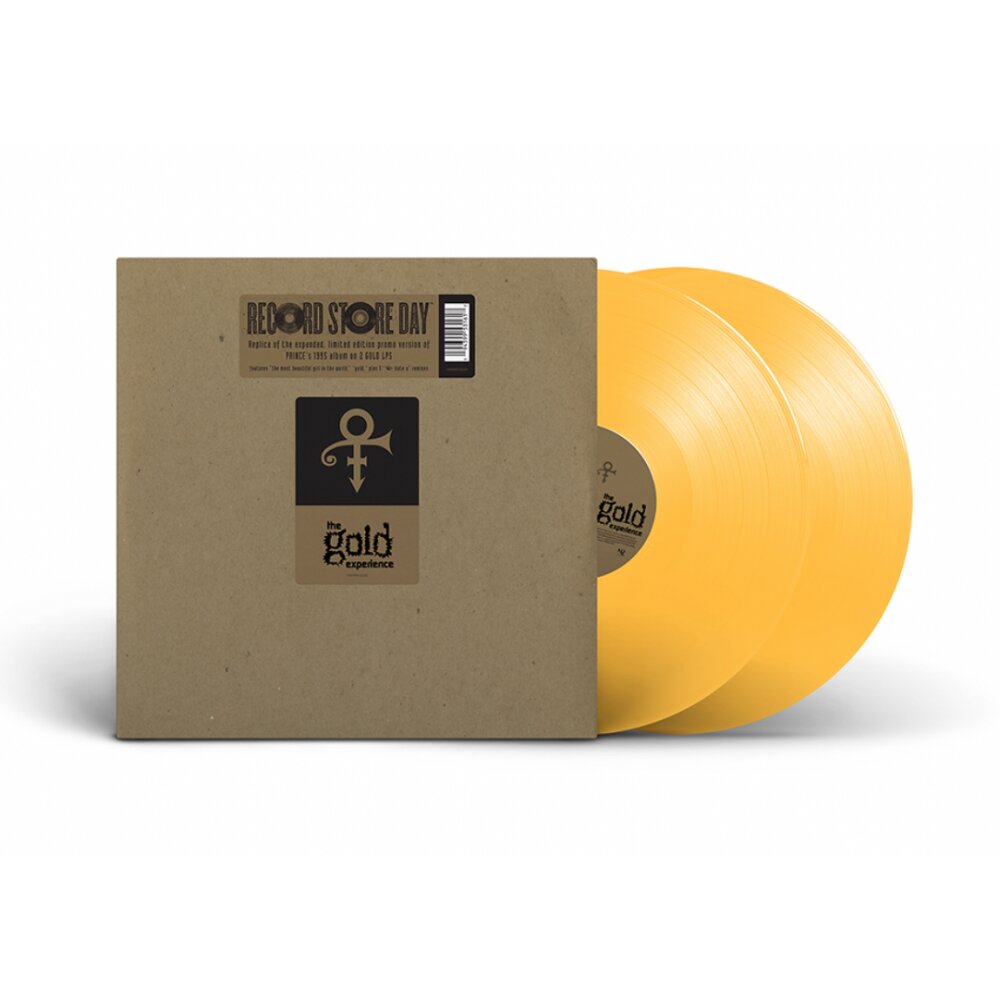 PRINCE: GOLD EXPERIENCE-COLOURED 2LP RSD 2022 — Vinilas viršelis