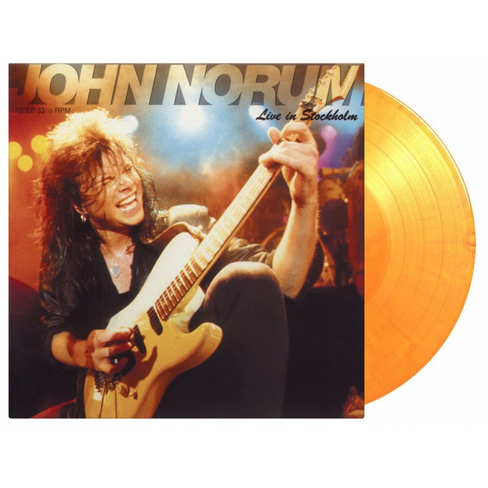 John Norum – Live In Stockholm 12in (LP) — viršelis